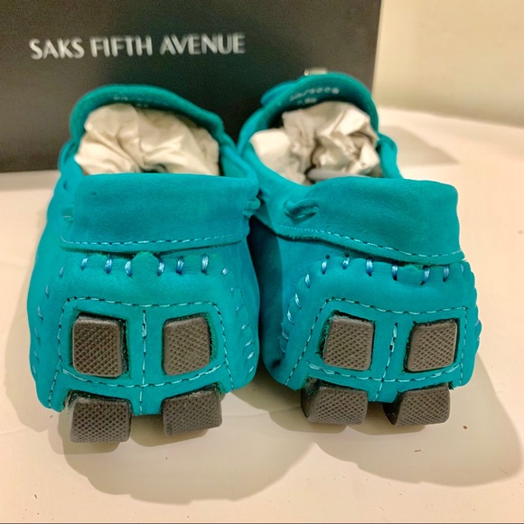 Saks Fifth Avenue Driving Loafers - Picture 3 of 5